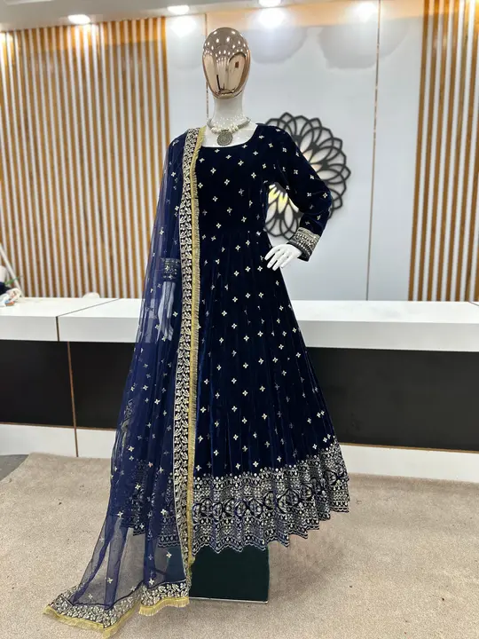 Gown uploaded by Taha fashion from surat on 11/2/2023