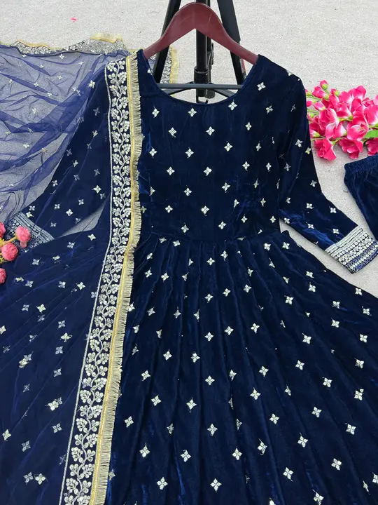 Gown uploaded by Taha fashion from surat on 11/2/2023