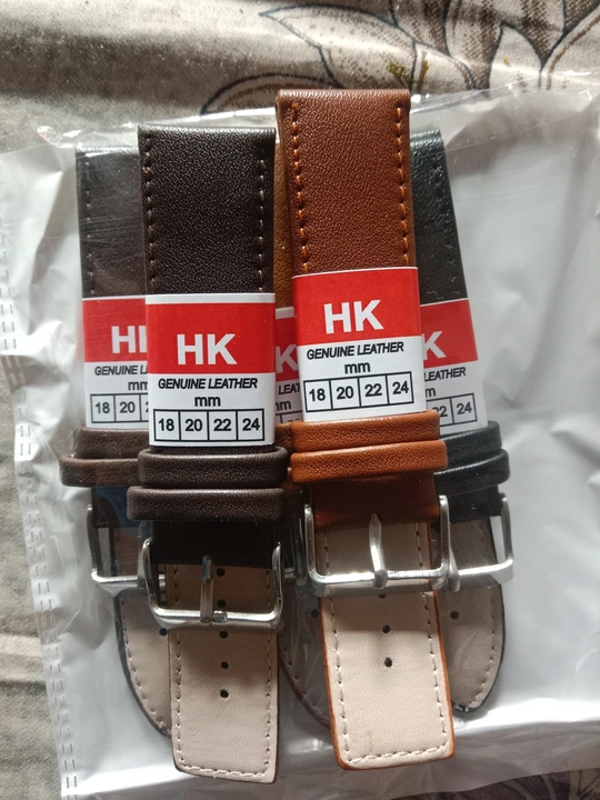 Watch leather strap genuine leather uploaded by business on 11/2/2023