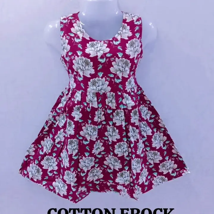 Girls cotton frock  uploaded by Tanvi enterprises on 11/2/2023