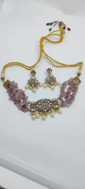 Real Kundan necklace set  uploaded by Sb designs on 11/2/2023