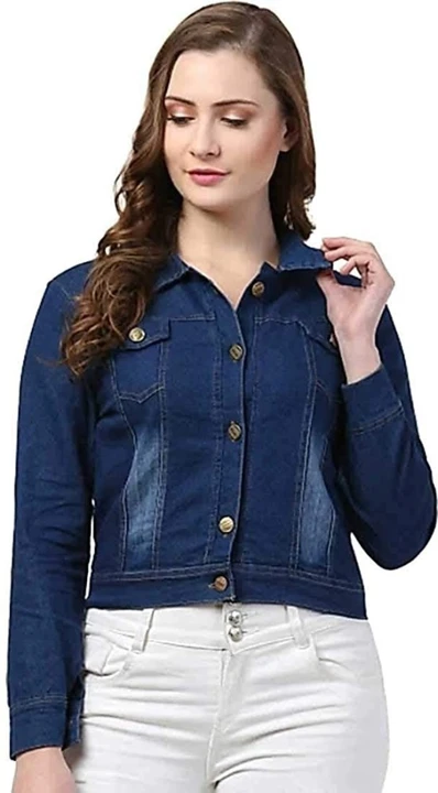 Denim Navy Blue Jackets  uploaded by The Top Shop on 11/2/2023