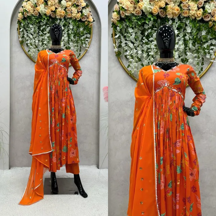 Gown uploaded by Taha fashion from surat on 11/2/2023