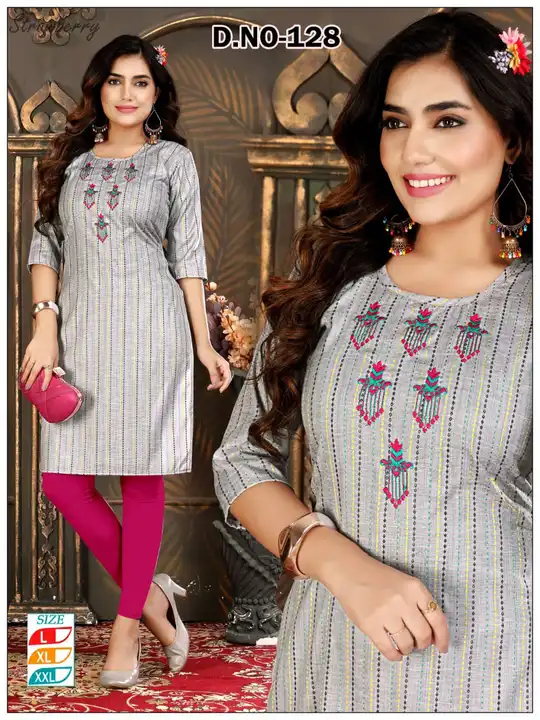 Embroidery Kurti uploaded by RJ Creation on 11/2/2023