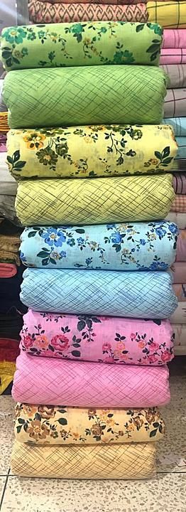 Cotton Fabric uploaded by Manu Fashions on 7/18/2020