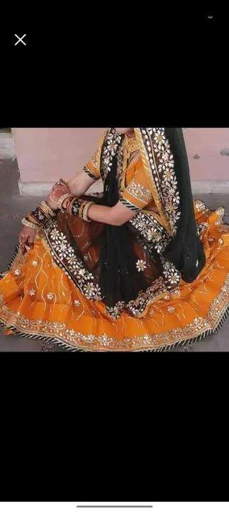 Rajasthani lehenge uploaded by B ikonic on 11/2/2023