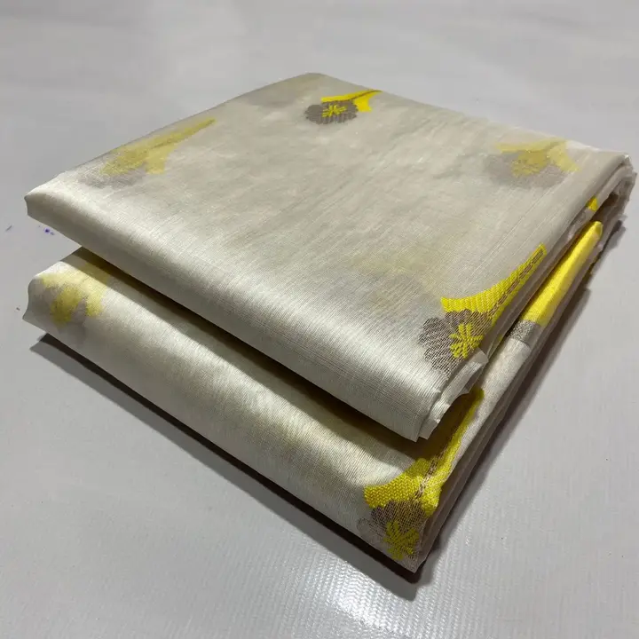 Pure handwoven traditional chanderi pattu silk saree uploaded by business on 11/2/2023