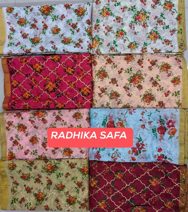 Flower prints pagdi safa uploaded by RADHIKA FASHION  on 11/3/2023