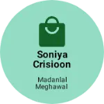 Business logo of Soniya crisioon 22godam Jaipur