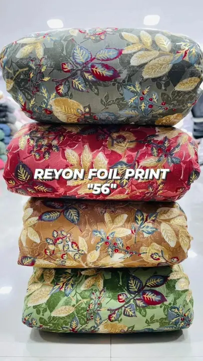 Rayon foil print  uploaded by Cara Exim on 11/3/2023