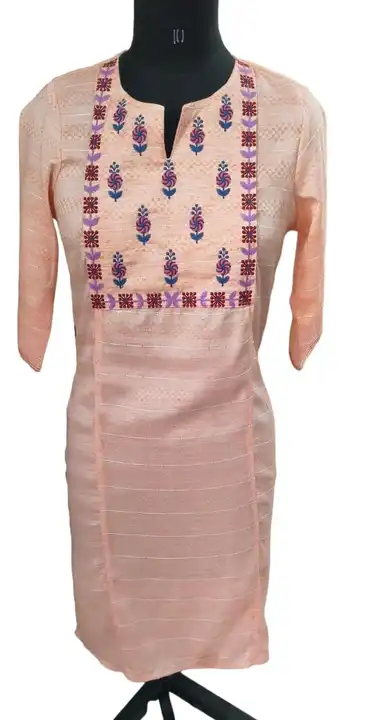Poly Rayon with Beautiful Embroidered Kurti 
 uploaded by Ethnic Fusion on 11/3/2023