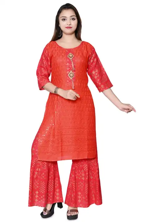 Kurti with pant  uploaded by business on 11/3/2023