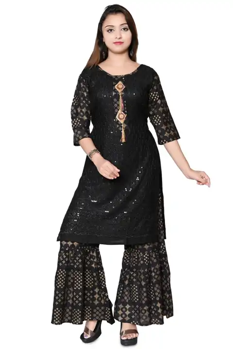 Kurti with pant  uploaded by MARUF DRESSES on 11/3/2023