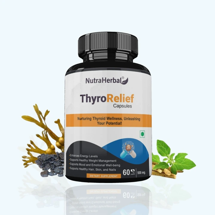 Nutraherbal ThyroRelief capsules for thyroid care  uploaded by business on 11/3/2023