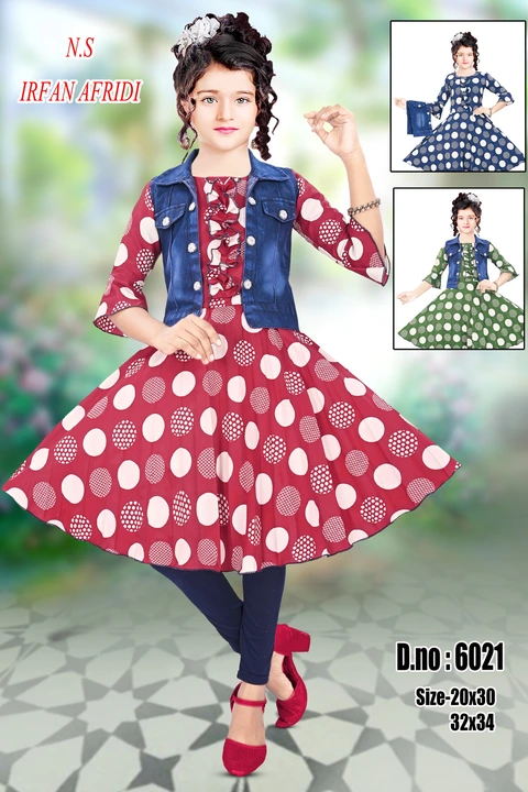 3 piece set frock, jacket and leggings  uploaded by business on 11/3/2023