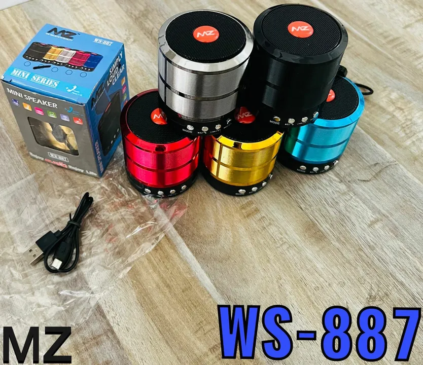 Bluetooth speaker ws 887 uploaded by Dadhimati Mobile Accessories on 11/3/2023