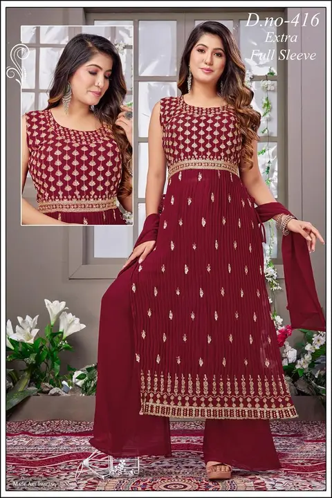 Top and bottom with dupatta  uploaded by H Kumar Manufacturer on 11/3/2023