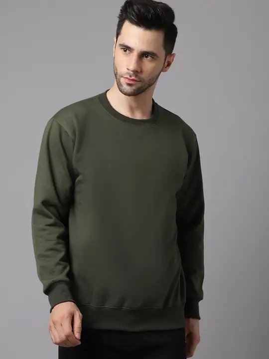 Mens sweat shirt green uploaded by business on 11/3/2023