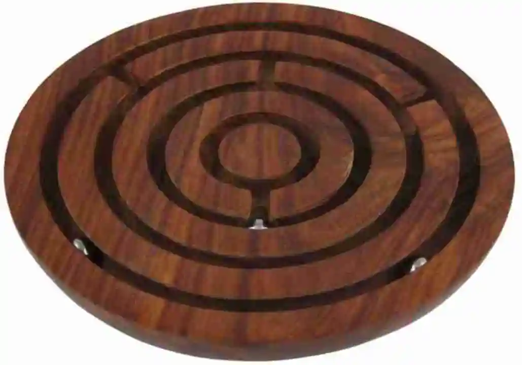 Wooden labyrinth Gmae uploaded by business on 11/3/2023