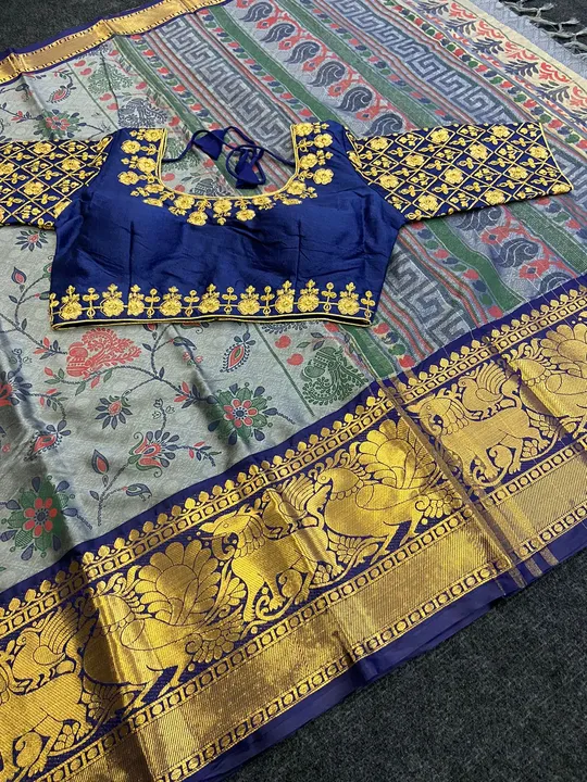 Aura rich cotton silk uploaded by Suyukti fab on 11/3/2023