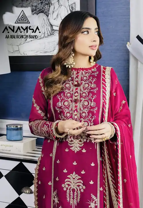 Anamsa Heavy Georgette Suit uploaded by business on 11/3/2023