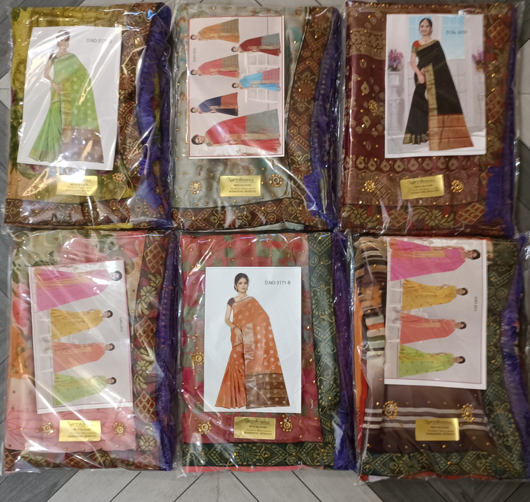 Reniyal saree  uploaded by Jai maa durga textile and Aaradhya manufacturer  on 11/3/2023