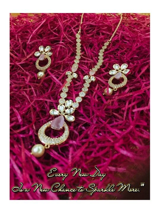 Kundan diamond necklace uploaded by Tuan jewel-silver & fashion jewelry on 3/23/2021