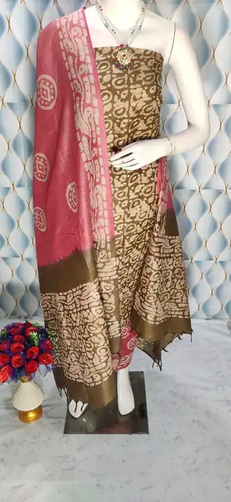 Cotton dupian batik print suit  uploaded by Iqra Handloom  on 11/3/2023