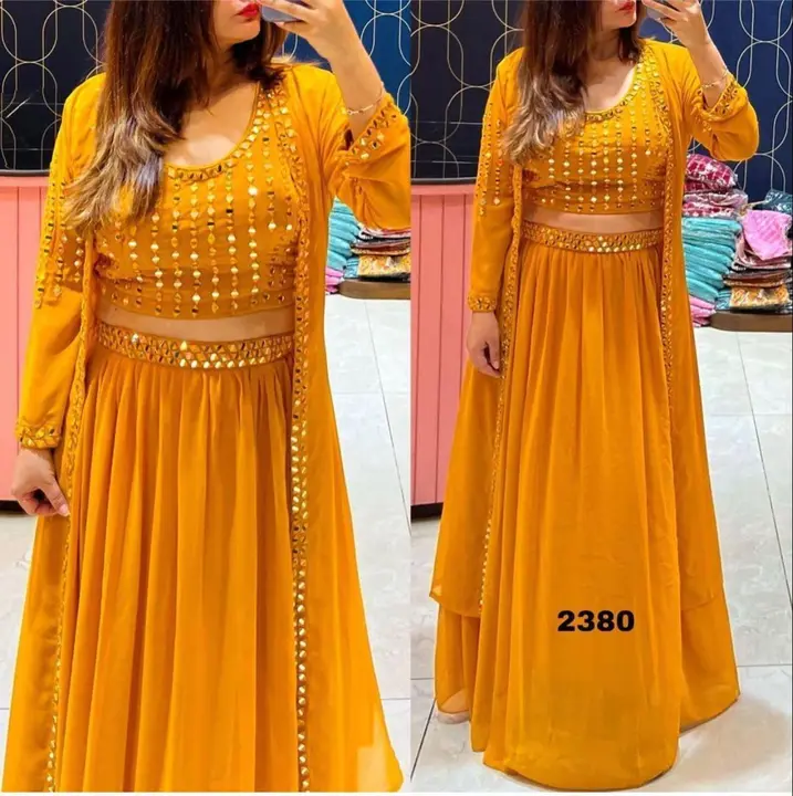 Gown uploaded by Taha fashion from surat on 11/4/2023