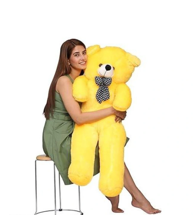 3 fut yellow Teddy bear  uploaded by business on 11/4/2023