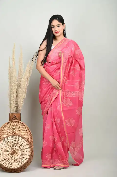 Chanderi silk saree  uploaded by business on 11/4/2023