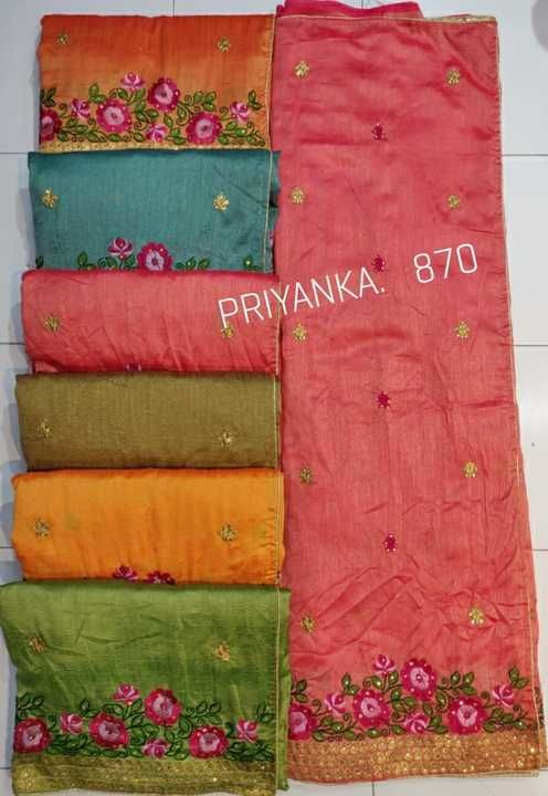 Post image Priyanka Vichitra fabrics designer Saree