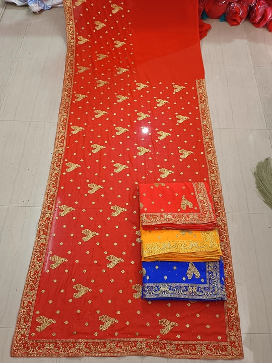 Fancy butta saree uploaded by S.K SAREES on 11/4/2023