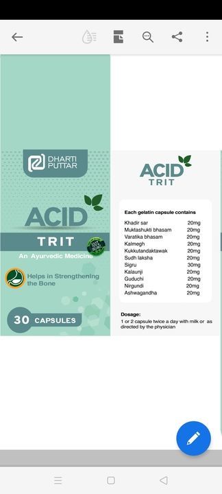 Acid trit uploaded by Dhartiputtar organics on 3/23/2021