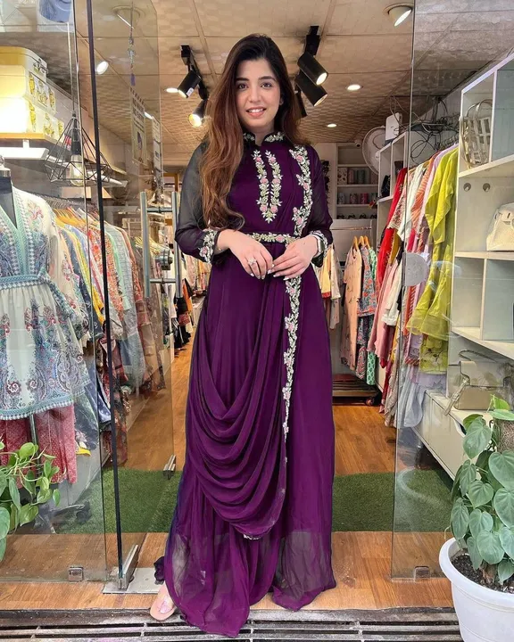 Gown  uploaded by Taha fashion from surat on 11/4/2023