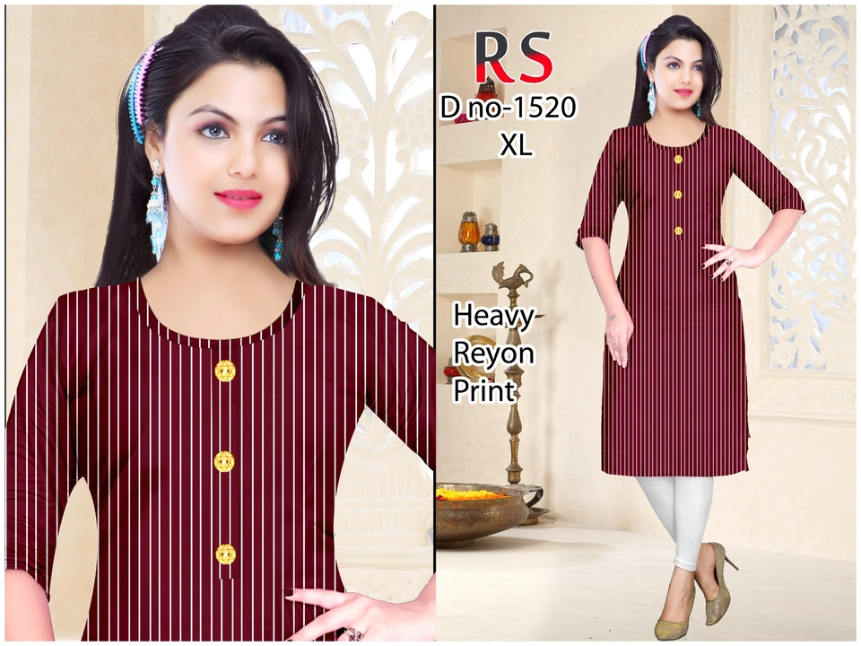 Printed Kurti uploaded by business on 11/4/2023