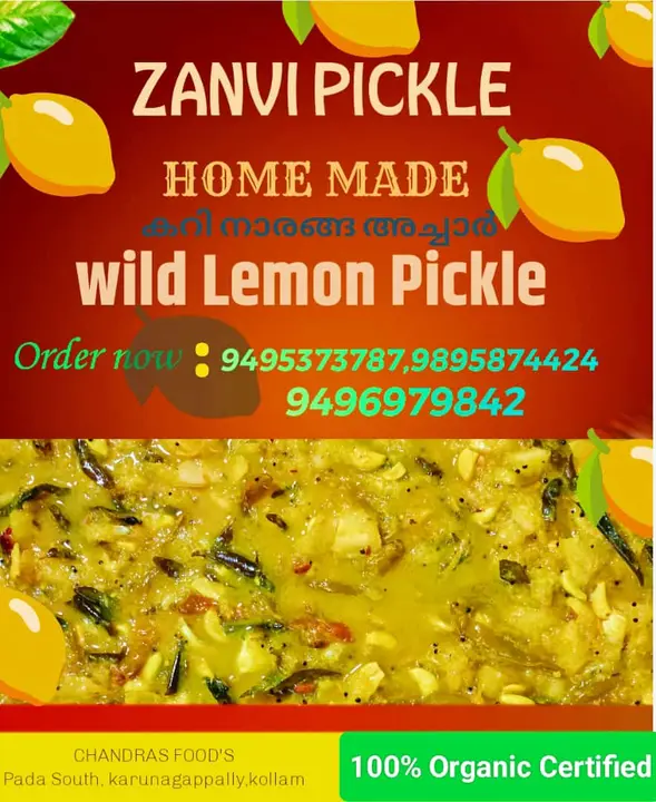 Post image Zanvi pickels has updated their profile picture.