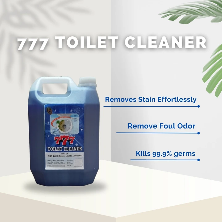 777 Toilet Cleaner 5 Litres Can uploaded by business on 11/4/2023