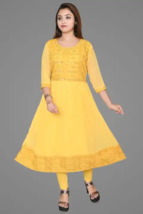 Buy Jaipur Kurti Yellow Regular Fit Leggings for Women Online @ Tata CLiQ