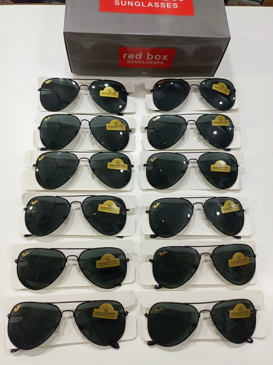 Aviator 3025 black sunglasses uploaded by Noor Optical on 11/4/2023