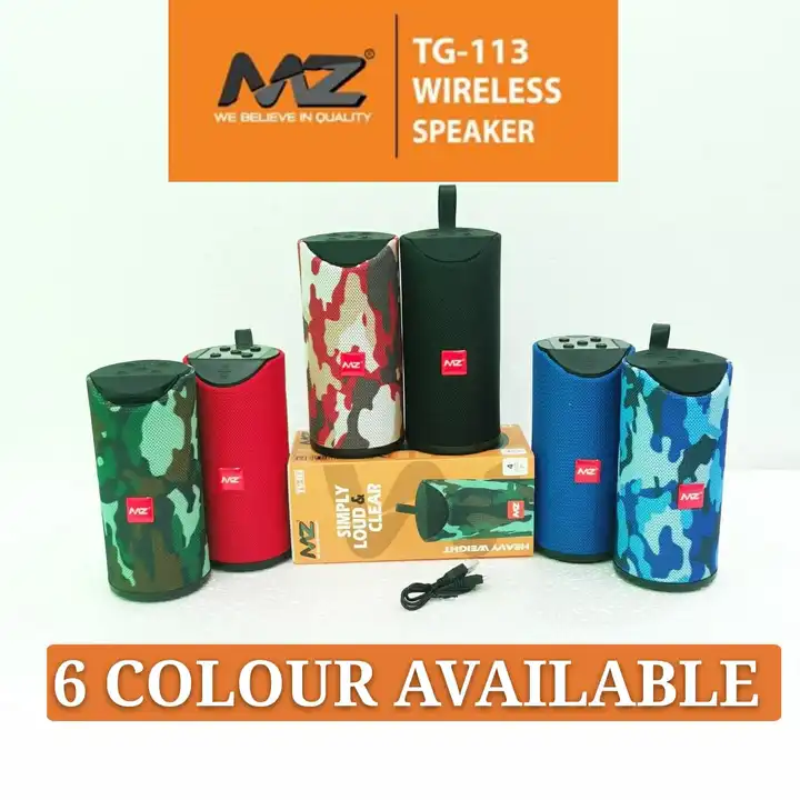 MZ TG113 blutooth speaker  uploaded by business on 11/4/2023
