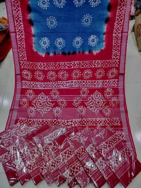 Batik sarees  uploaded by business on 11/4/2023
