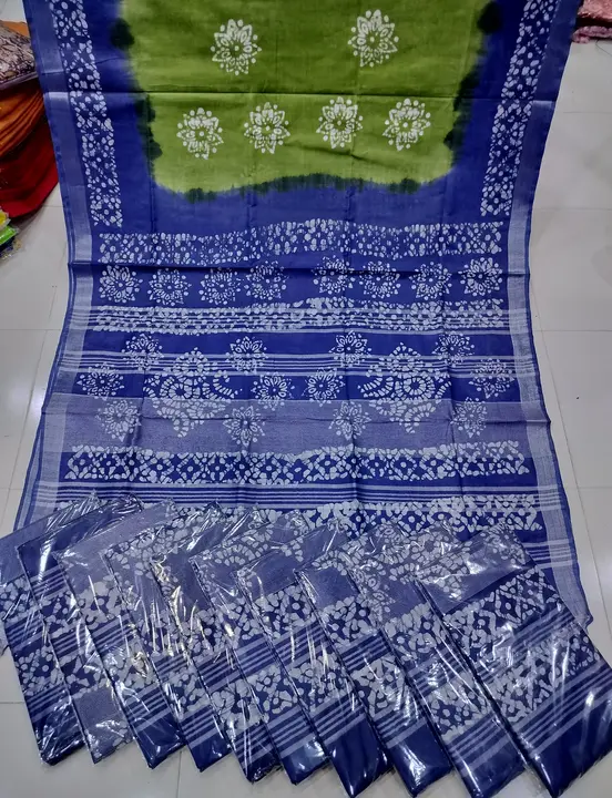 Batik sarees  uploaded by Shv Sh Handloom on 11/4/2023