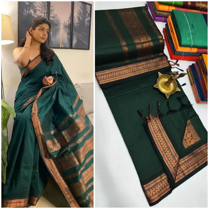 Kalyani cotton sarees  uploaded by business on 11/5/2023