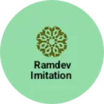 Business logo of Ramdev Imitation
