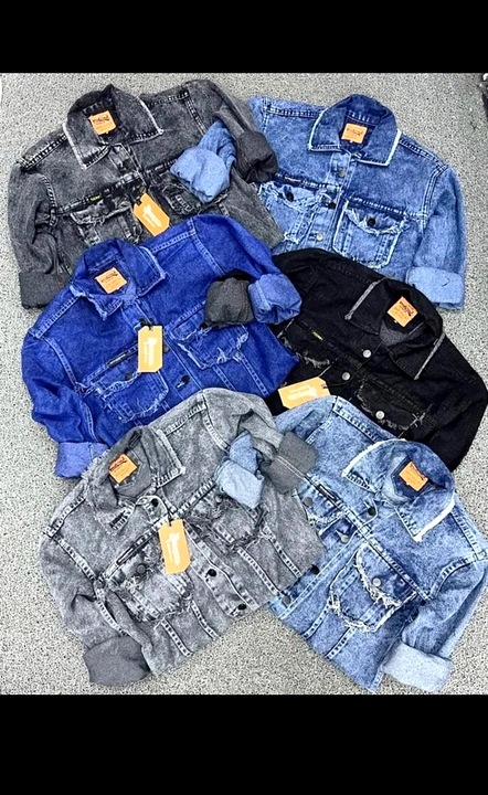 Denim jacket 👉 M,L,XL,XXL uploaded by business on 11/5/2023