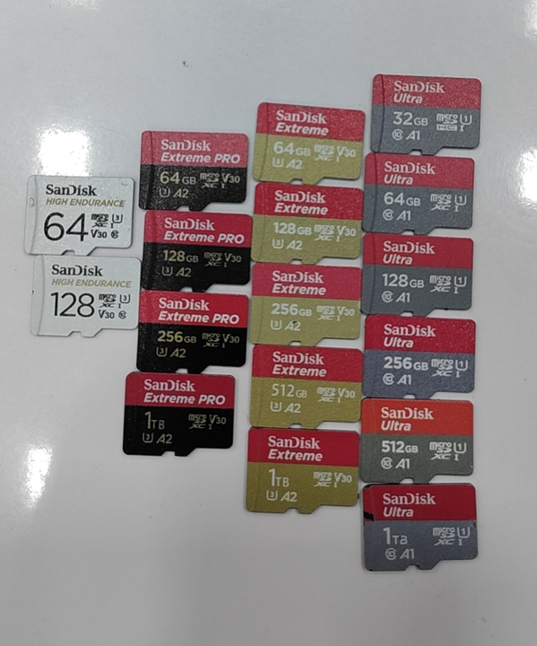 OG SanDisk, samsung memory card loose  uploaded by MSD TRADERS on 11/6/2023