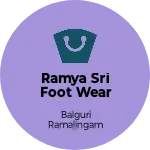 Business logo of Ramya sri Foot wear