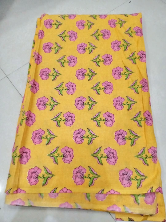 Jaipur cotton fabric uploaded by Radhika clothes on 11/6/2023
