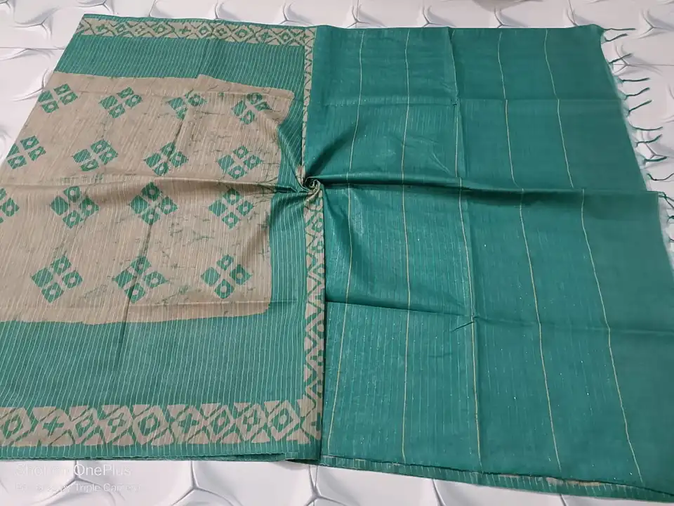 Kota silk printed saree  uploaded by The goodwill of LINEN on 11/6/2023